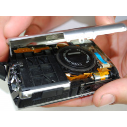 Замена внешнего чехла Canon PowerShot SD870 IS
